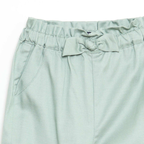 Pantalon paperbag en tencel