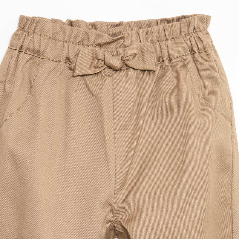 Pantalon paperbag en tencel