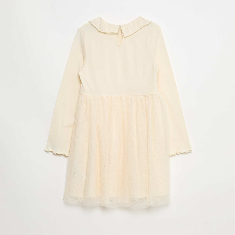 Robe en jersey coton uni