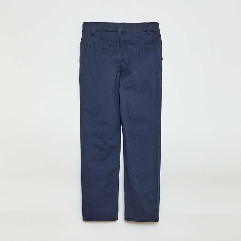 Chino 5 poches slim fit uni