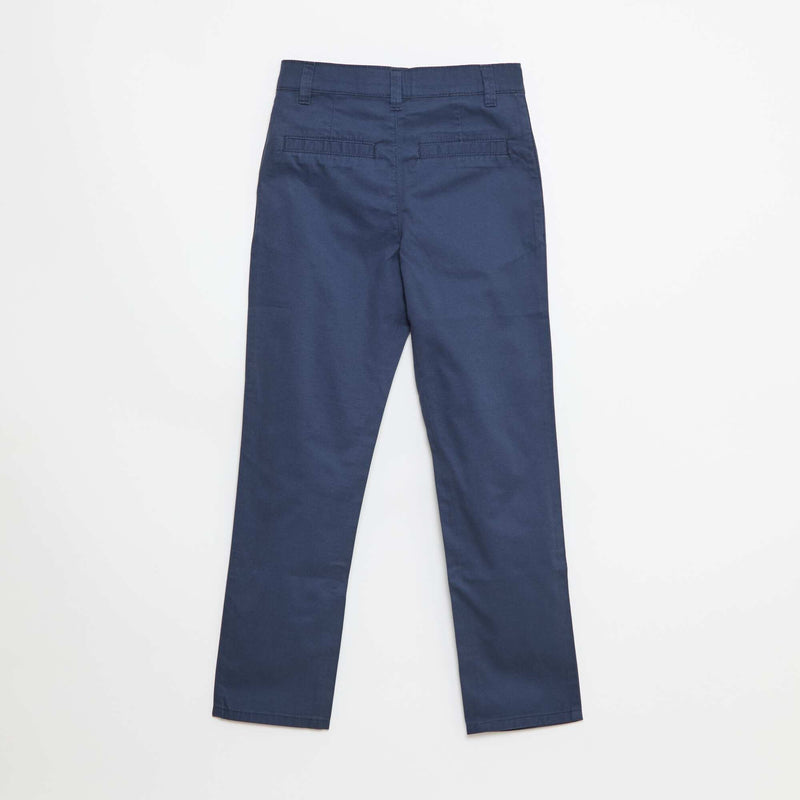 Chino 5 poches slim fit uni