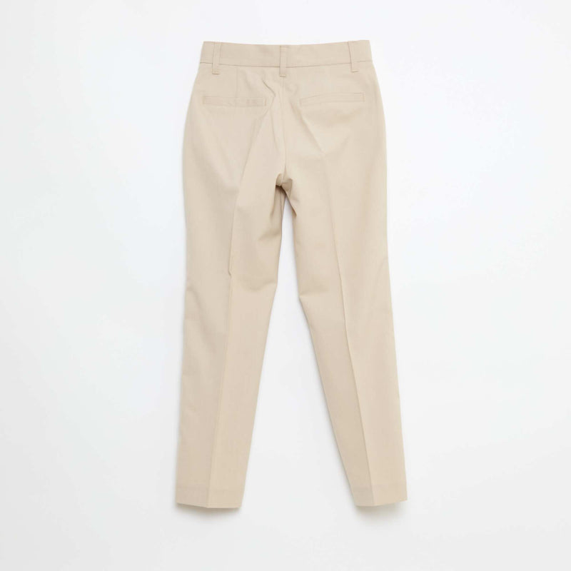 Pantalon de costume slim fit ajustable