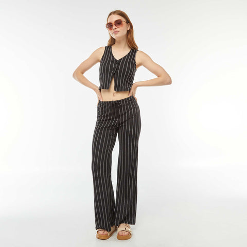 Top esprit gilet de costume