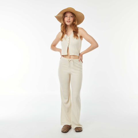Top esprit gilet de costume