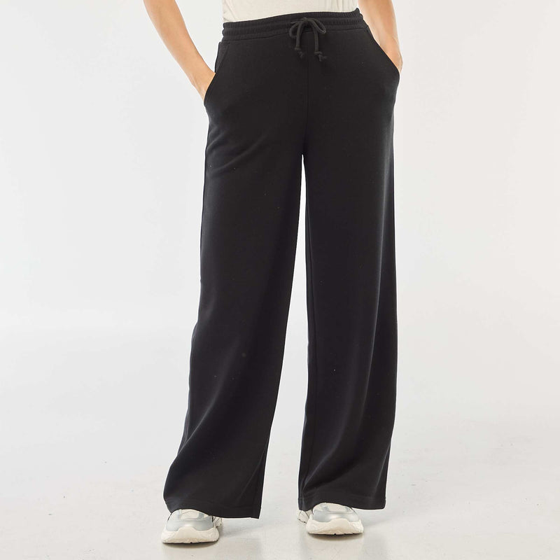 Jogging uni en coton