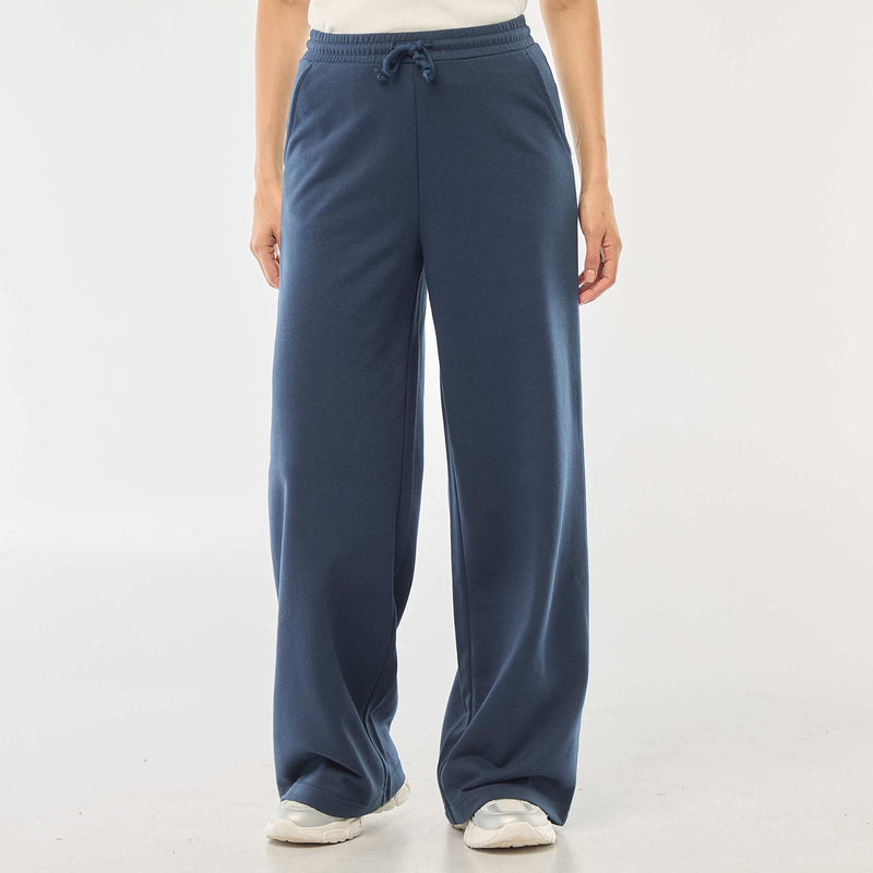 Jogging uni en coton