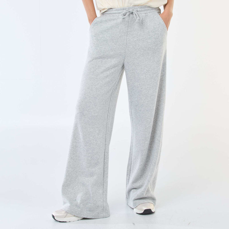 Jogging uni en coton