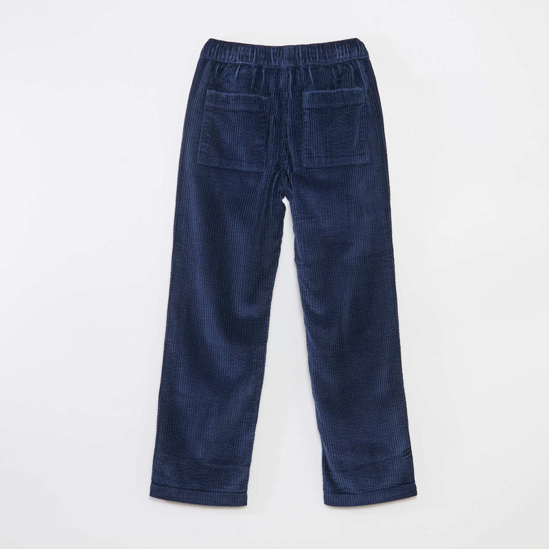Pantalon en velours côtelé