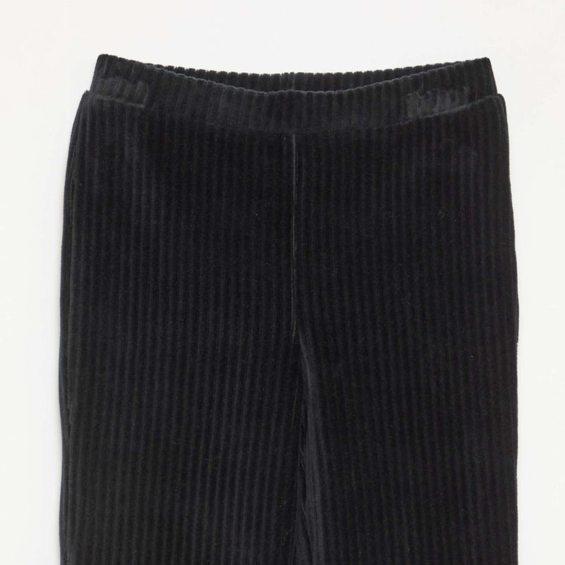 Pantalon flare en velours côtelé