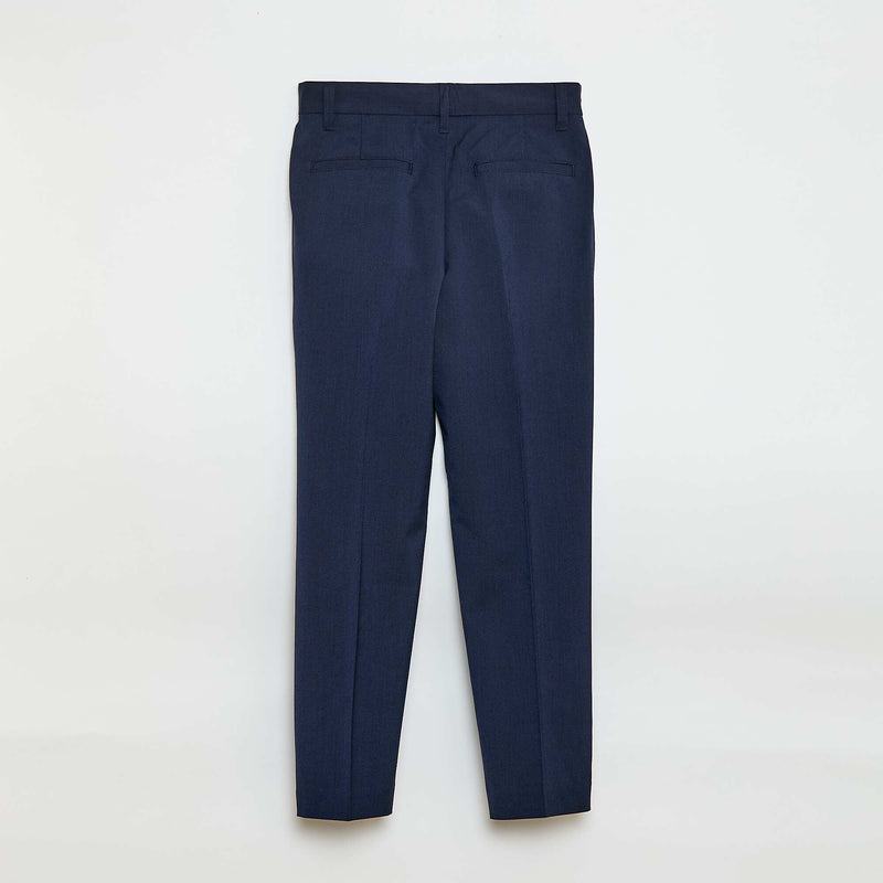 Pantalon de costume regular uni