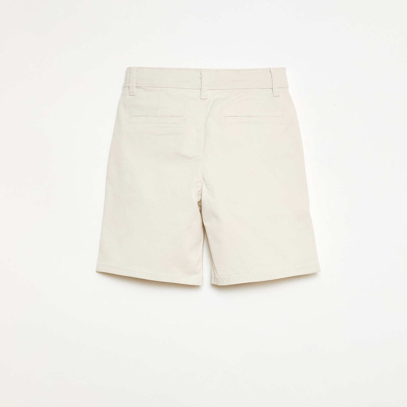 Bermuda chino en twill