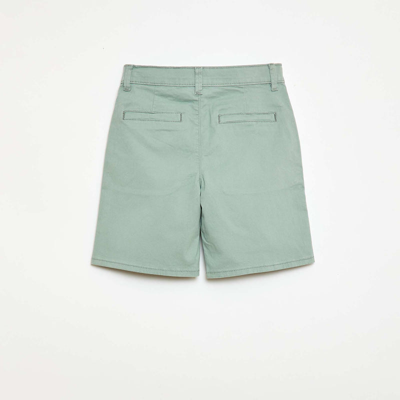 Bermuda chino en twill