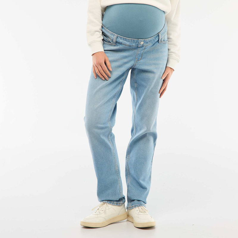 Pantalon grossesse avec ceinture stretch