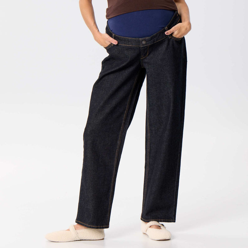 Pantalon grossesse avec ceinture stretch – Unique – Kiabi Maroc