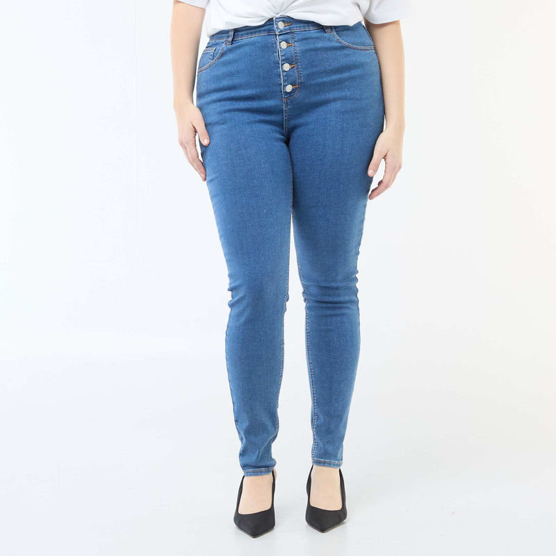 Pantalon skinny taille très haute - L30