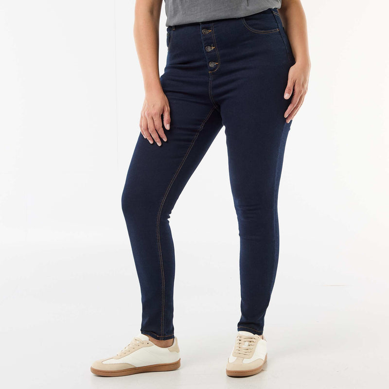 Pantalon skinny taille très haute - L30