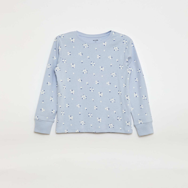 Ensemble pyjama imprimé t-shirt + pantalon - 2 pièces