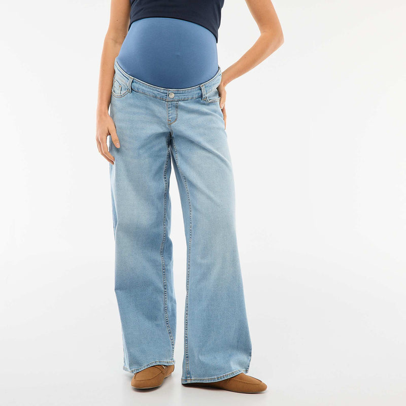 Jean grossesse wide leg