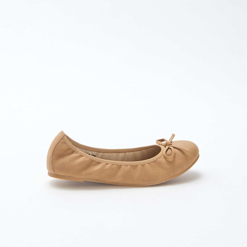 Ballerines plates unie