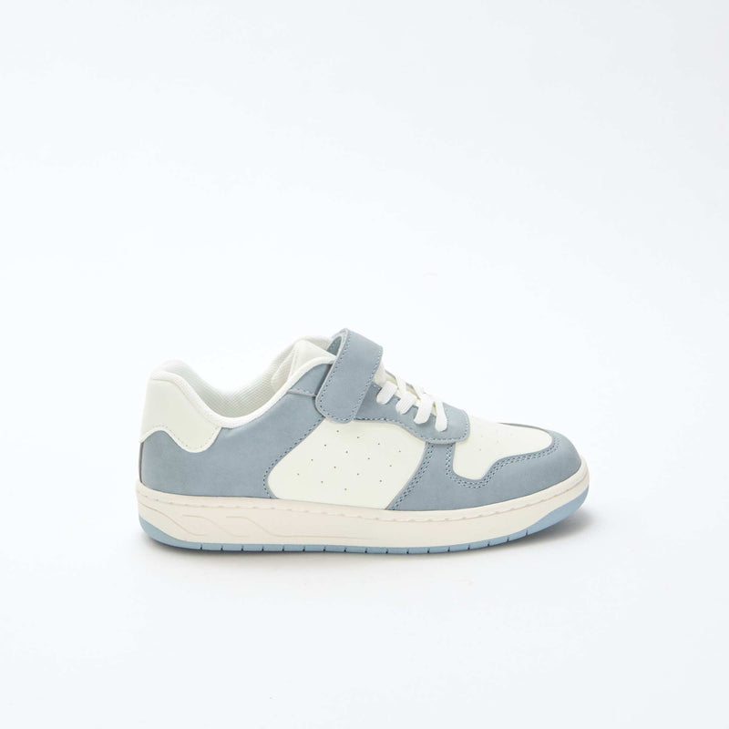 Baskets basses bicolores