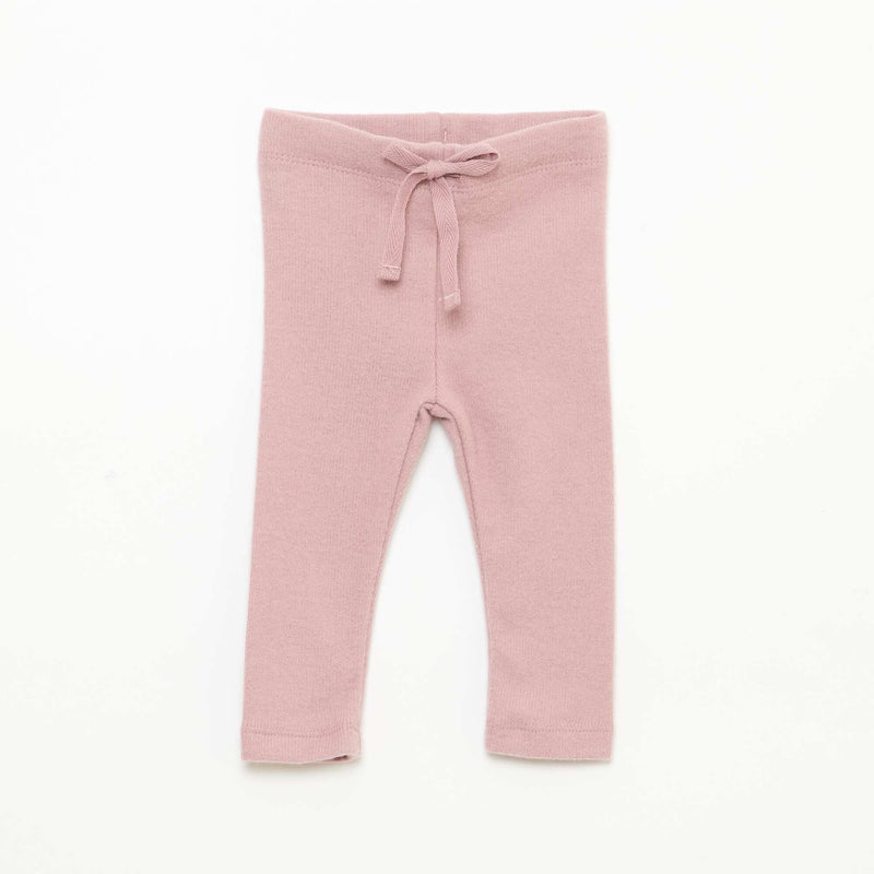 Lot de 2 leggings en maille doudou