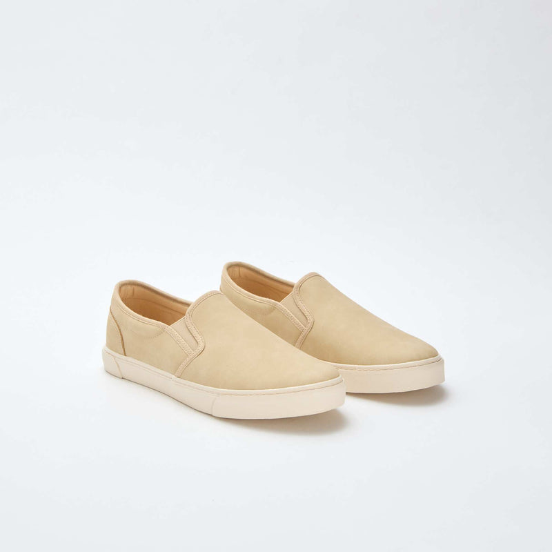 Baskets slip-on type suédine