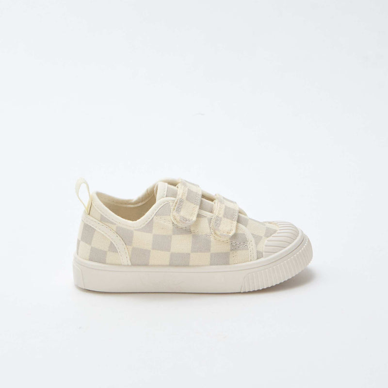 Baskets en toile unie