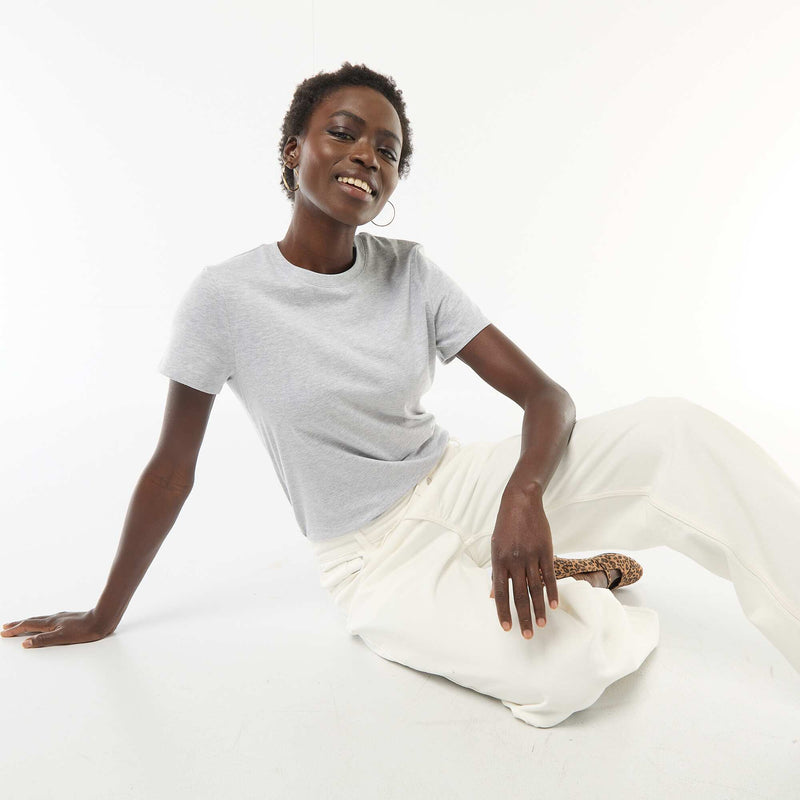 Tee-shirt en jersey manches courtes