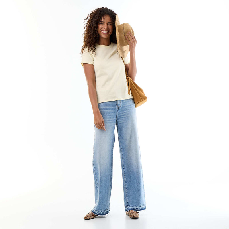 Tee-shirt en jersey manches courtes