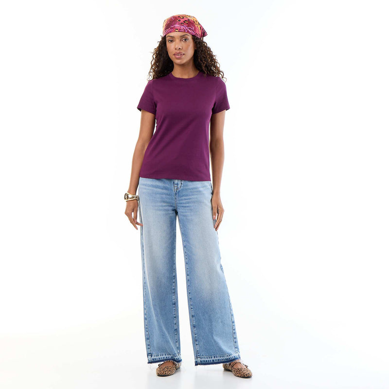 Tee-shirt en jersey manches courtes