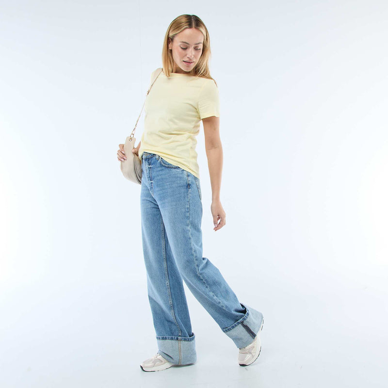 Tee-shirt en jersey manches courtes