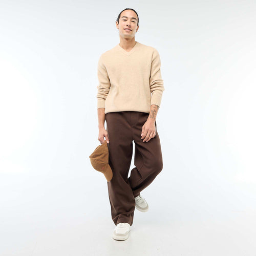 Pantalon large style jogging
