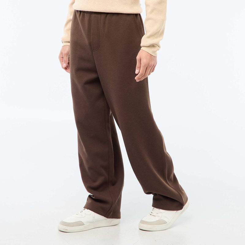 Pantalon large style jogging