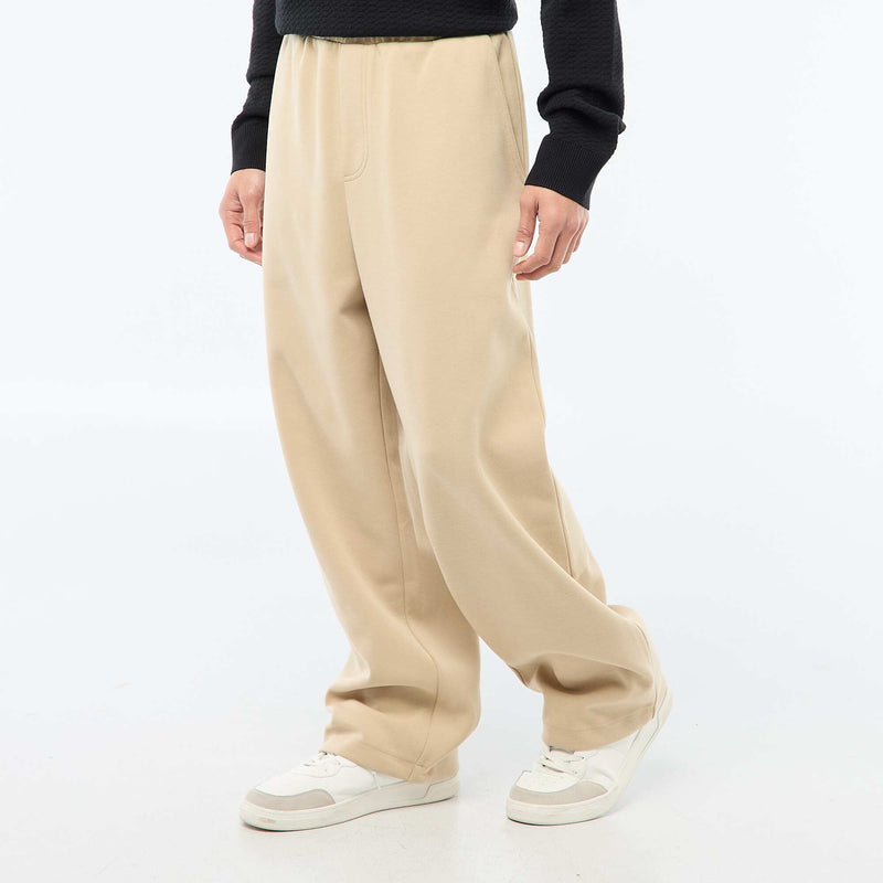 Pantalon large style jogging