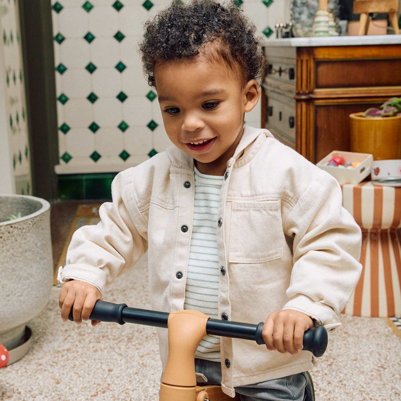 Chemise en twill à capuche