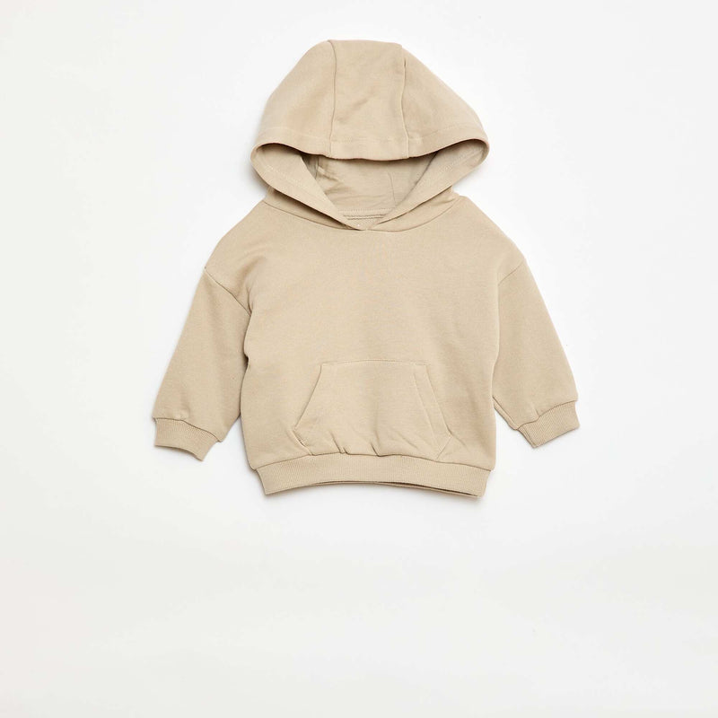 Ensemble sweat à capuche + jogging monochrome - 2 pièces