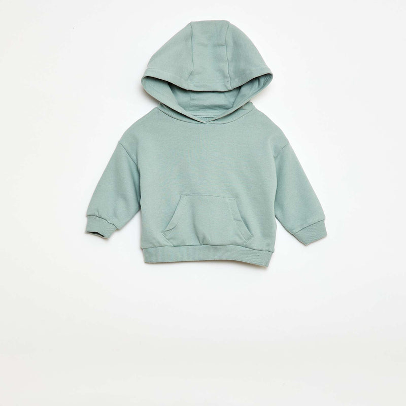Ensemble sweat à capuche + jogging monochrome - 2 pièces