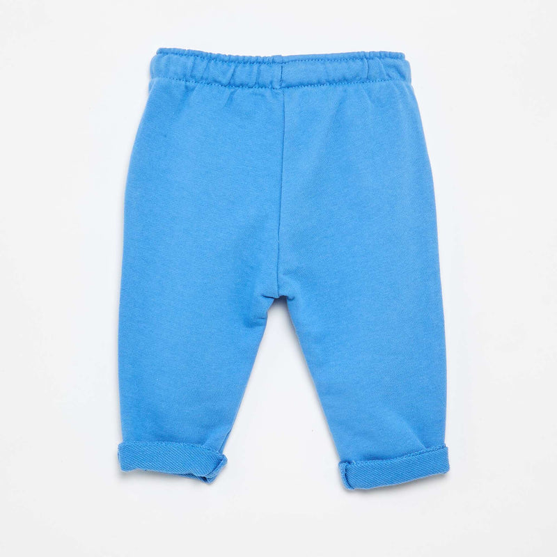 Pantalon jogging en molleton non gratté