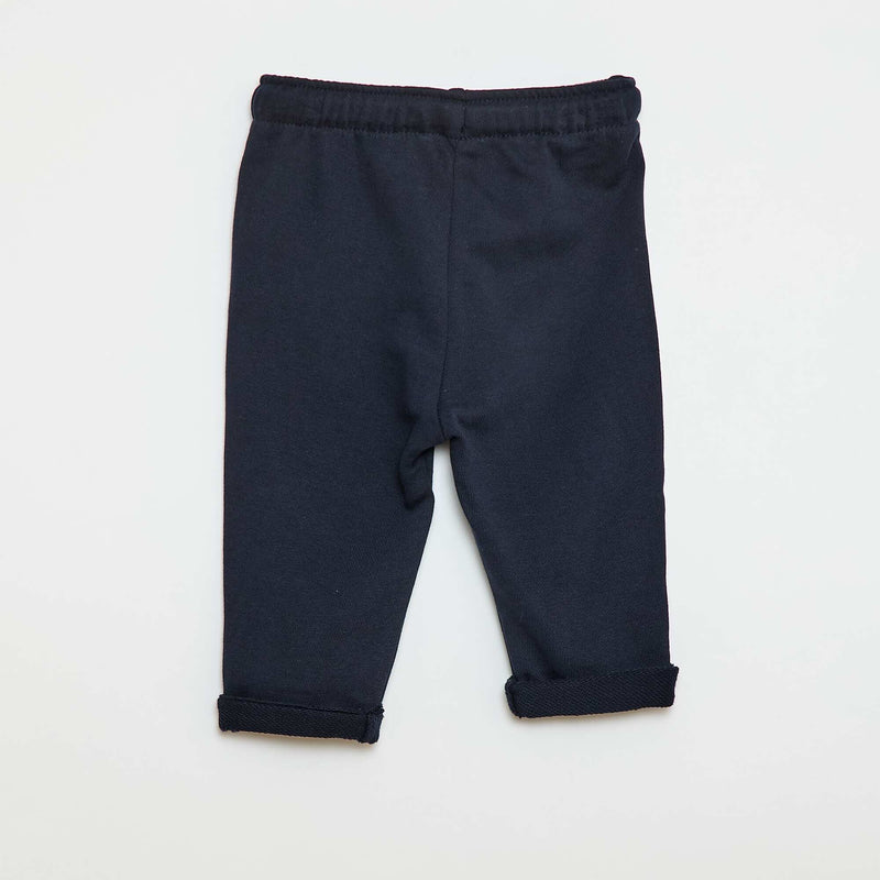 Pantalon jogging en molleton non gratté
