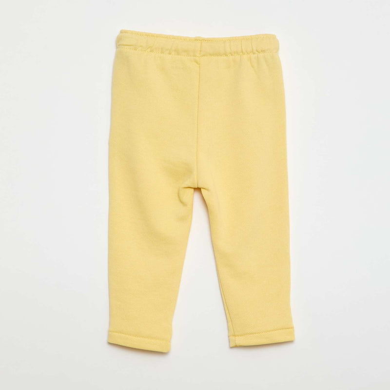 Pantalon jogging en molleton non gratté