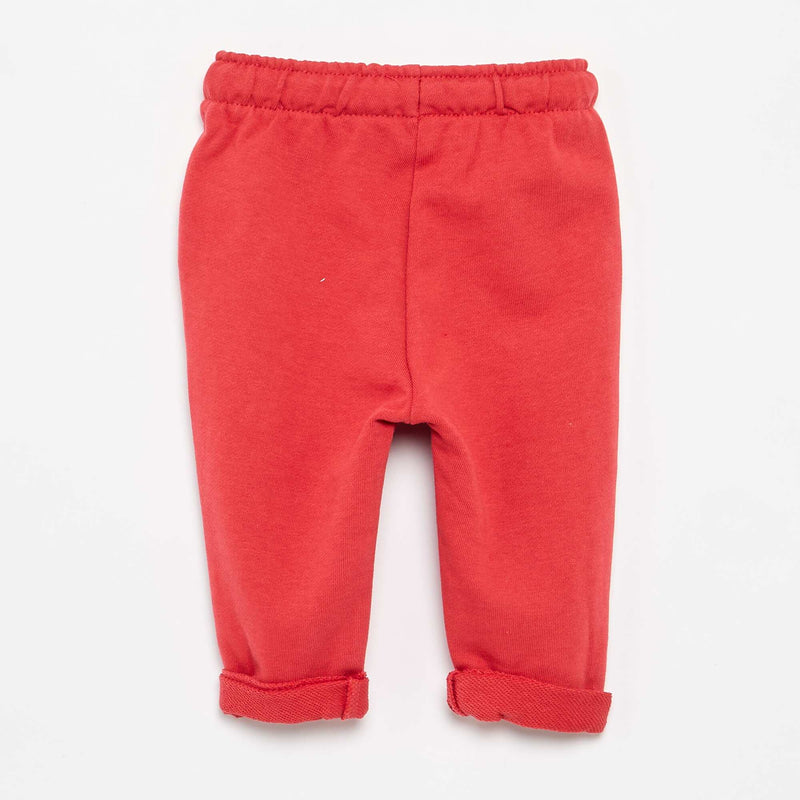 Pantalon jogging en molleton non gratté