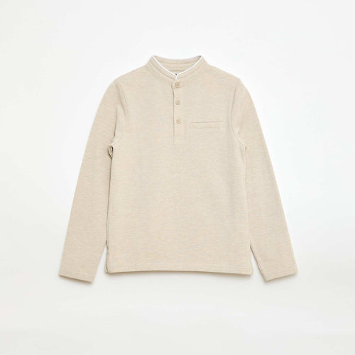 Polo en coton piqué