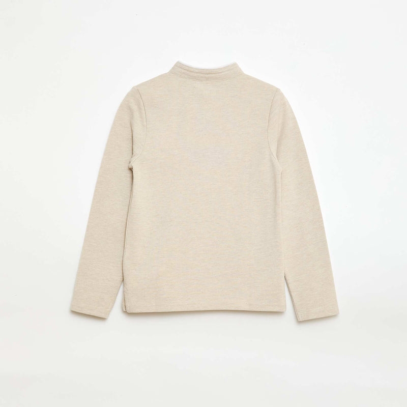 Polo en coton piqué