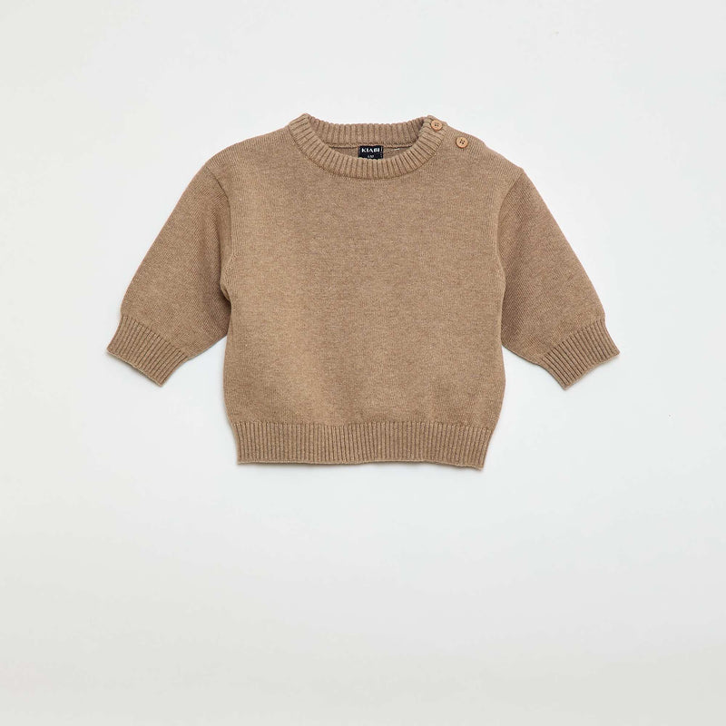 Lot de 2 pull en maille compacte