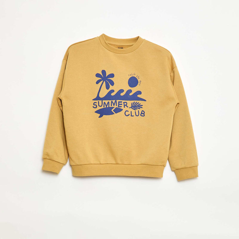 Sweat à col rond imprimé