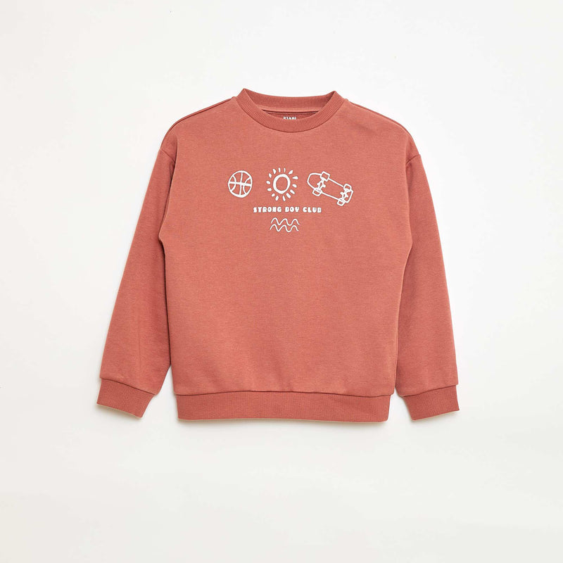 Sweat à col rond imprimé