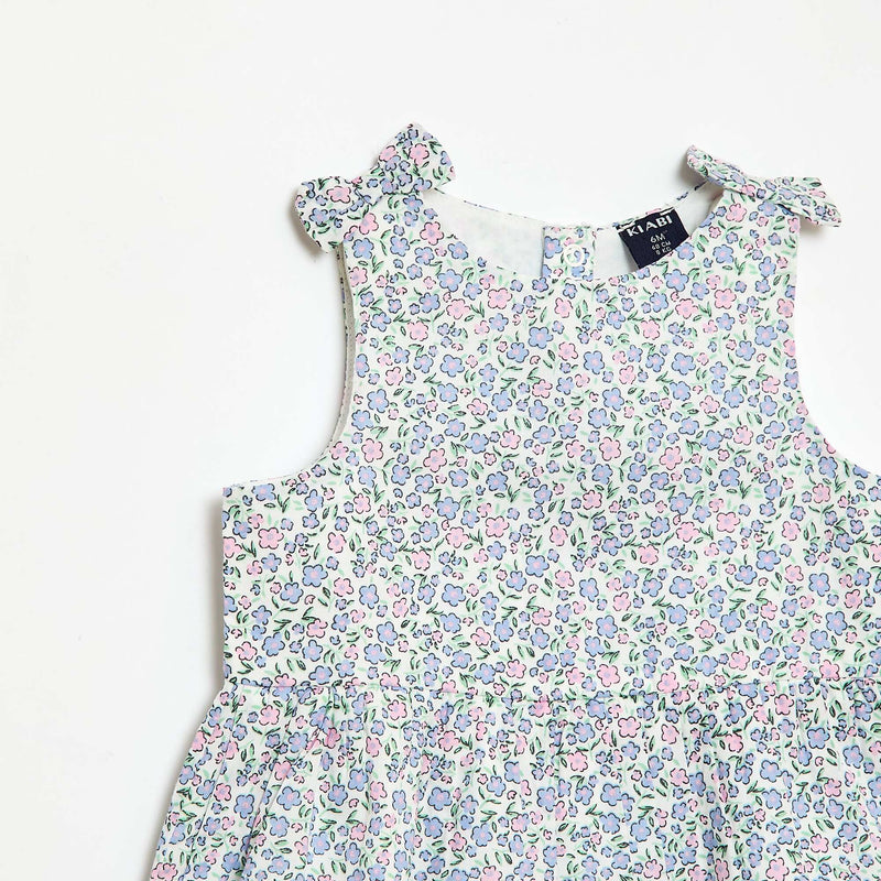 Robe coupe évasée sans manches