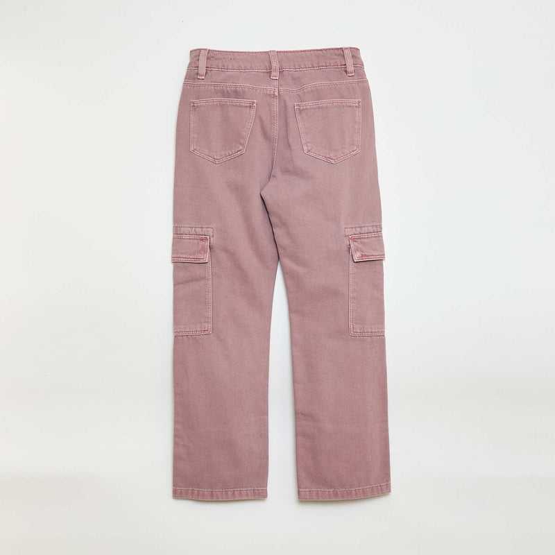 Pantalon en denim multipoches
