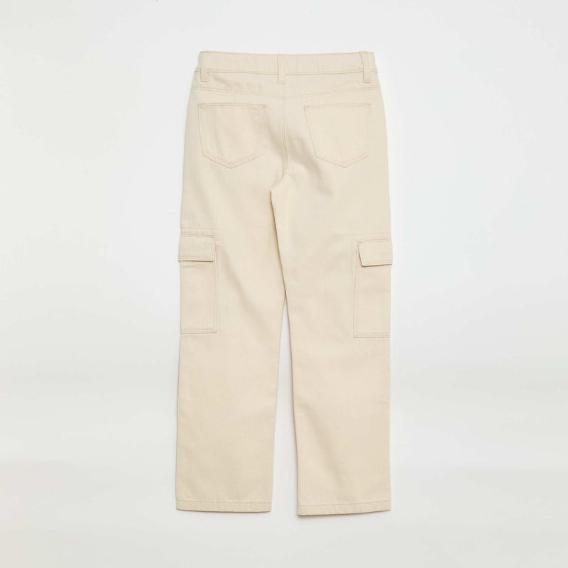 Pantalon en denim multipoches
