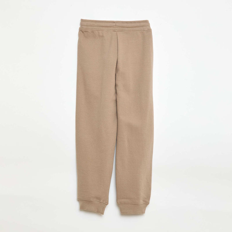 Jogging uni en molleton léger